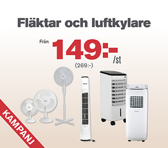 Fläktar exkl