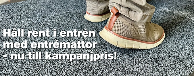 Webbkampanj entrémattor