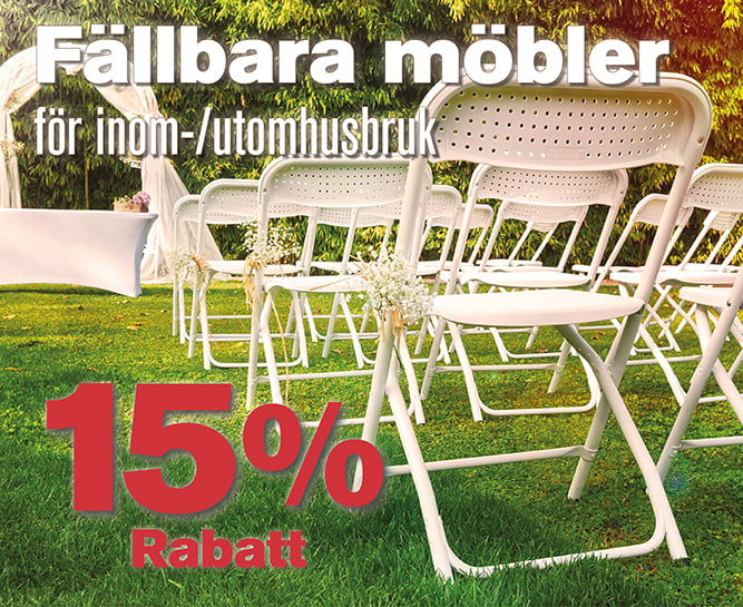 Fällbara möbler