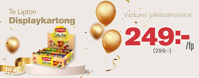 Veckans Jubileumsvara exkl