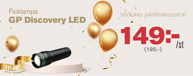 Veckans Jubileumsvara exkl