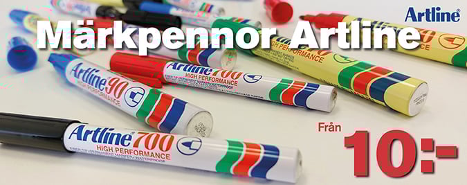 Artline märkpennor exkl