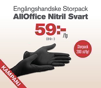 Nitrilhandske AllOffice exkl