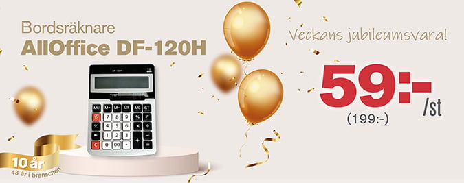 Veckans Jubileumsvara exkl