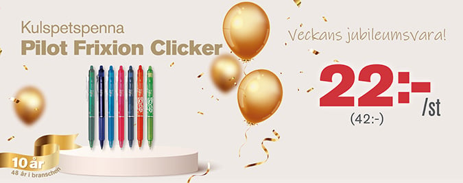 Veckans Jubileumsvara exkl
