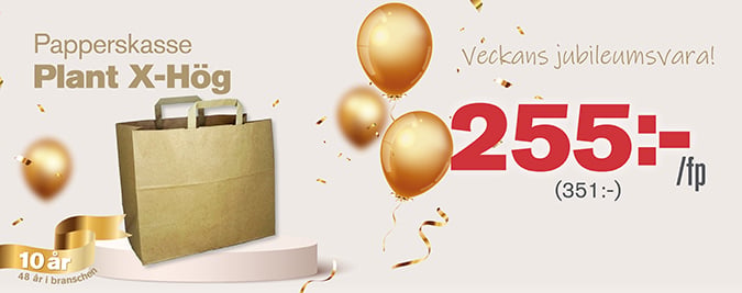 Veckans Jubileumsvara exkl