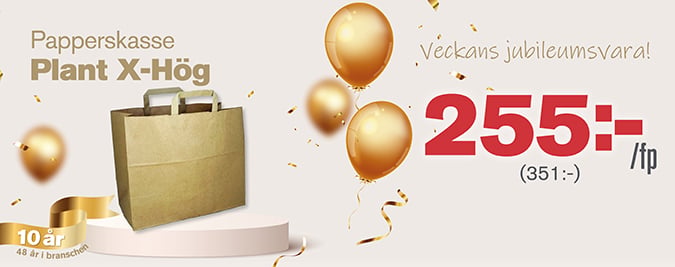 Veckans Jubileumsvara exkl