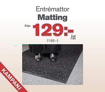 Matting entrémattor exkl