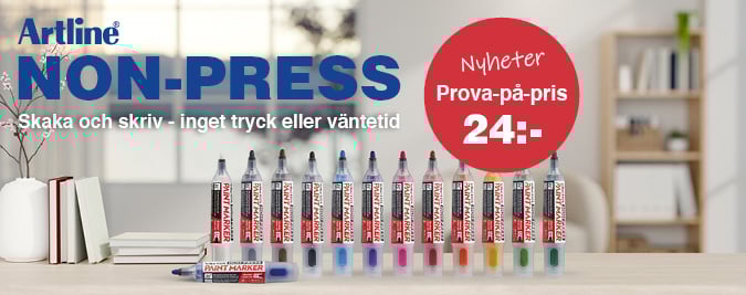 Artline märkpennor exkl