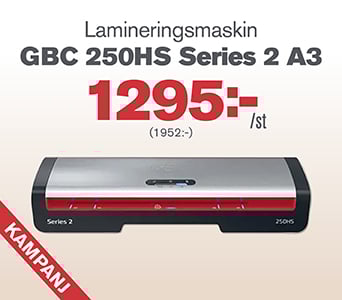 GBC 250 laminering exkl