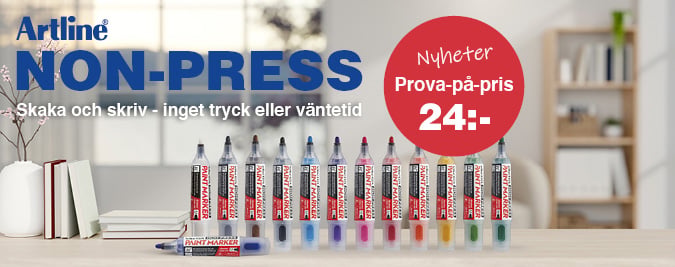 Artline märkpennor exkl