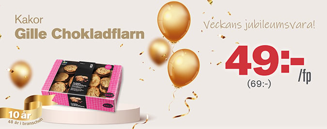 Veckans Jubileumsvara exkl