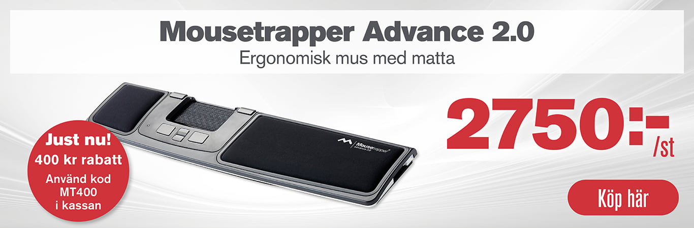 Mousetrapper - Ergonomisk mus | AllOffice