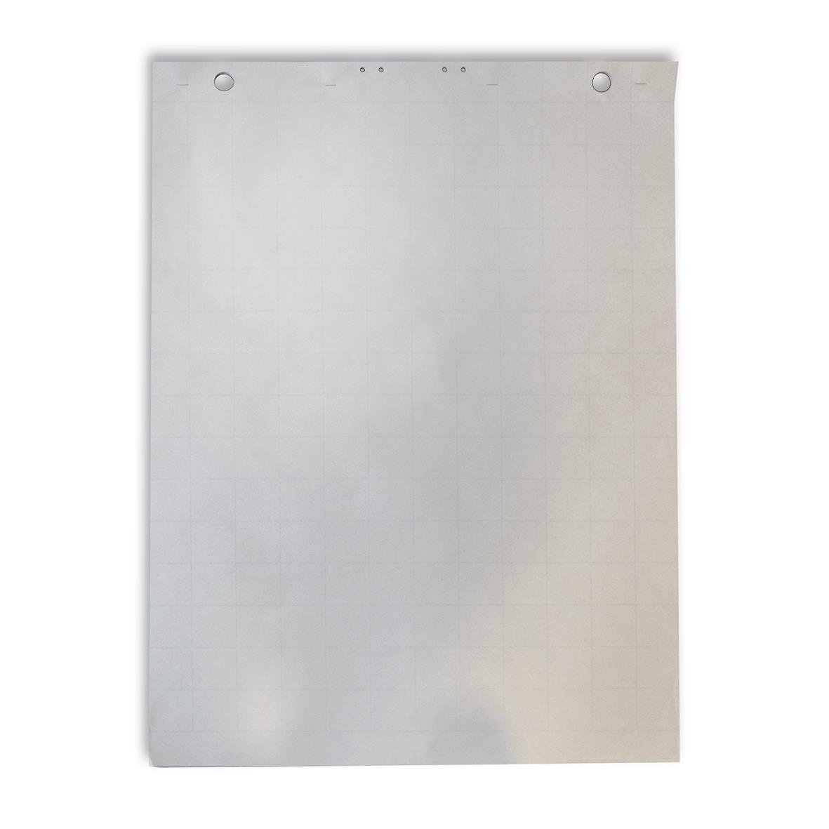 Blädderblock med rutnät, 50 blad, 600x850mm, 80g, för anteckningar och presentationer