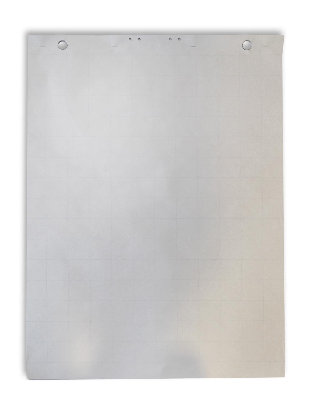 Blädderblock med rutnät, 50 blad, 600x850mm, 80g, för anteckningar och presentationer