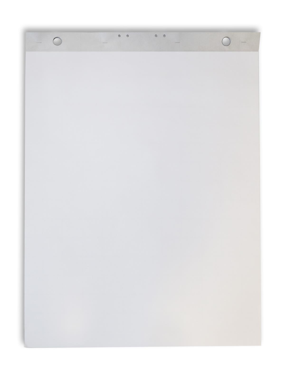 Blädderblock med 50 blad i A1 storlek, 600x850mm, 70g papper, för presentation och brainstorming
