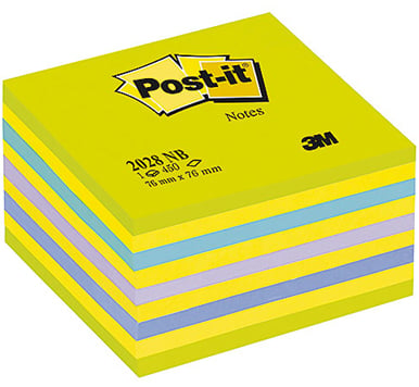 Notiskub Post-it Intensive green 76x76mm