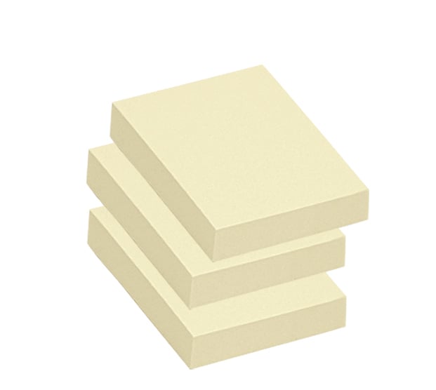 Notisar Info Notes Gul 50x40 mm 100 Blad 10110047_2