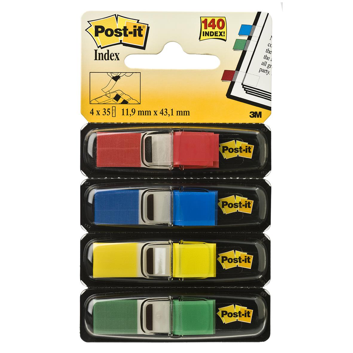 Märkflik Post-it Index Smala 11,9mm x 43,1mm
