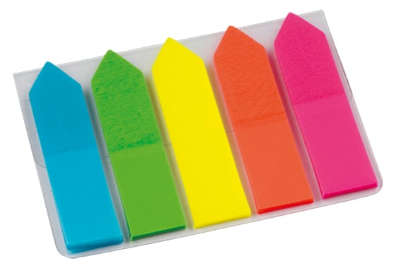 Indexpilar Info Notes transparent film 12x50mm