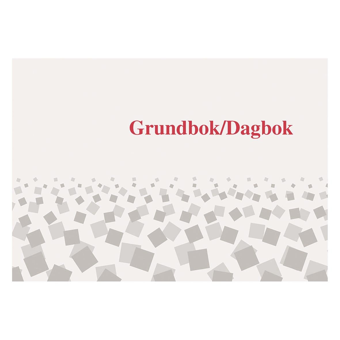 Grundbok/Dagbok med 100 sidor A4 för dagbok eller anteckningar, dubbel- och enkelkolumner