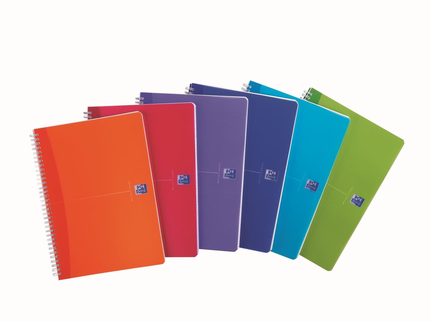 Kollegieblock Oxford My Colours Linjerat 90g
