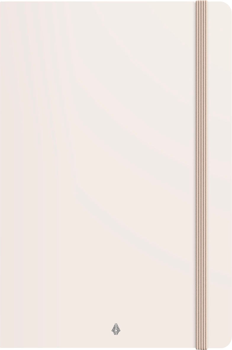 Anteckningsbok Burde Deluxe Beige B5