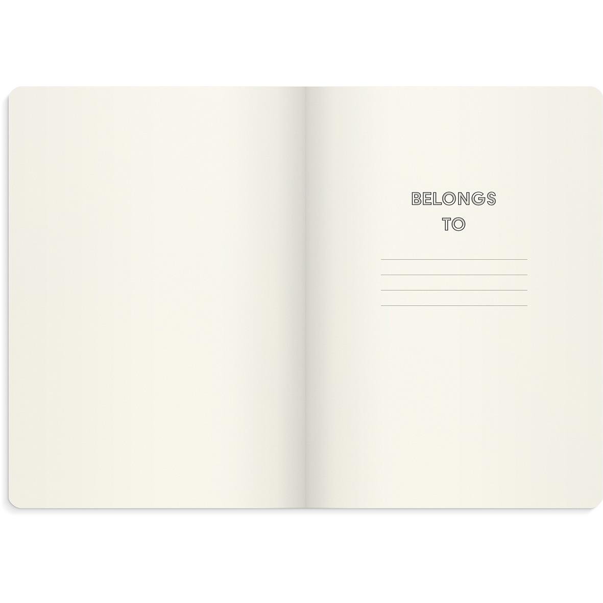 Anteckningsbok Burde DeLuxe Linjerad Brun A5 10182141_4