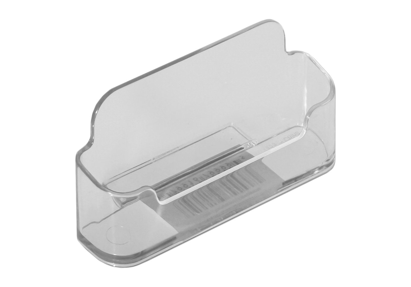 Tydlig akrylvisitkortsställare i enkel design