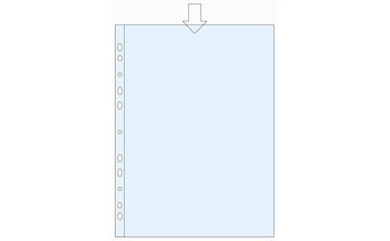 Plastficka OH PP klar A4 0,03mm 11030014