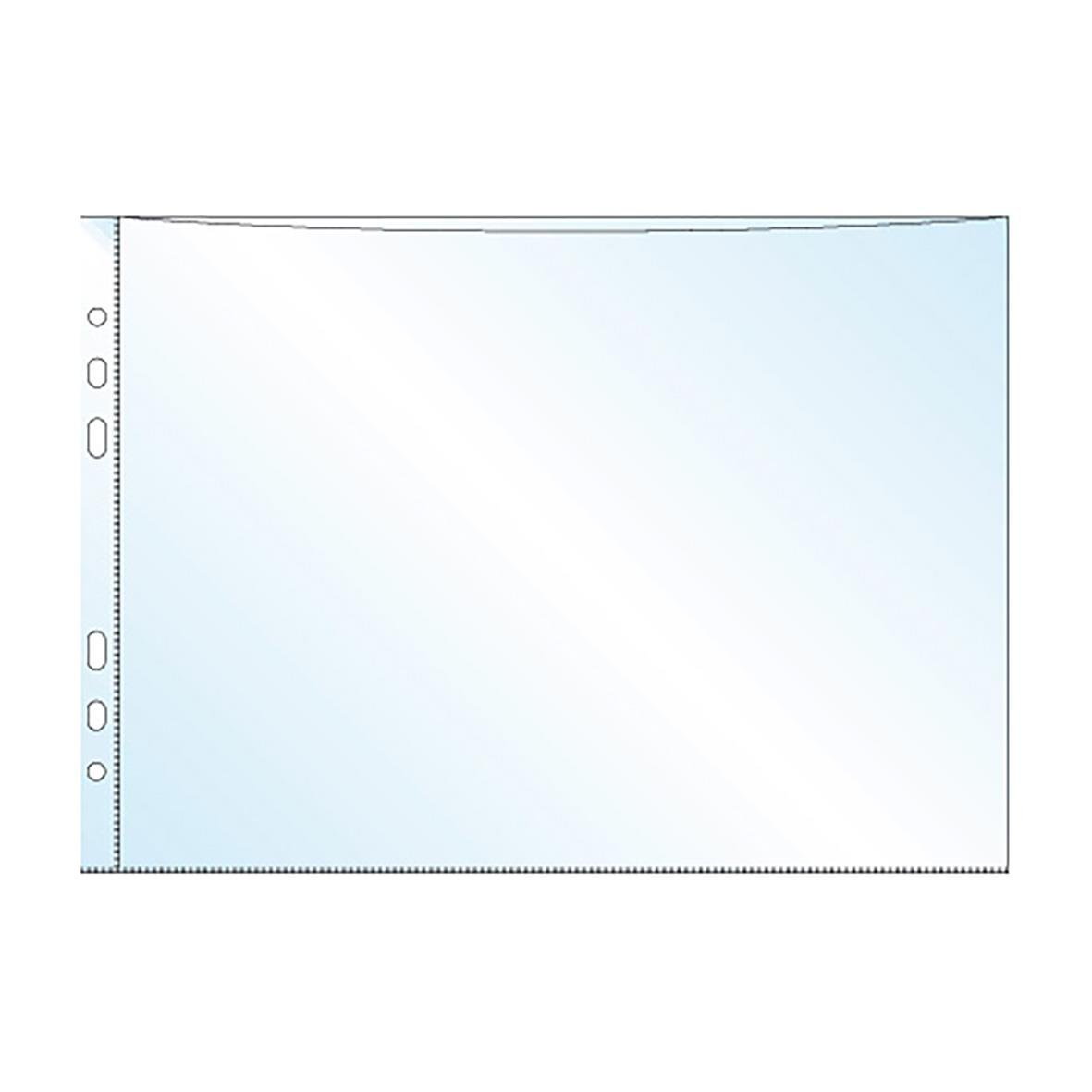 Plastficka i PP 0,12mm, präglad, A4