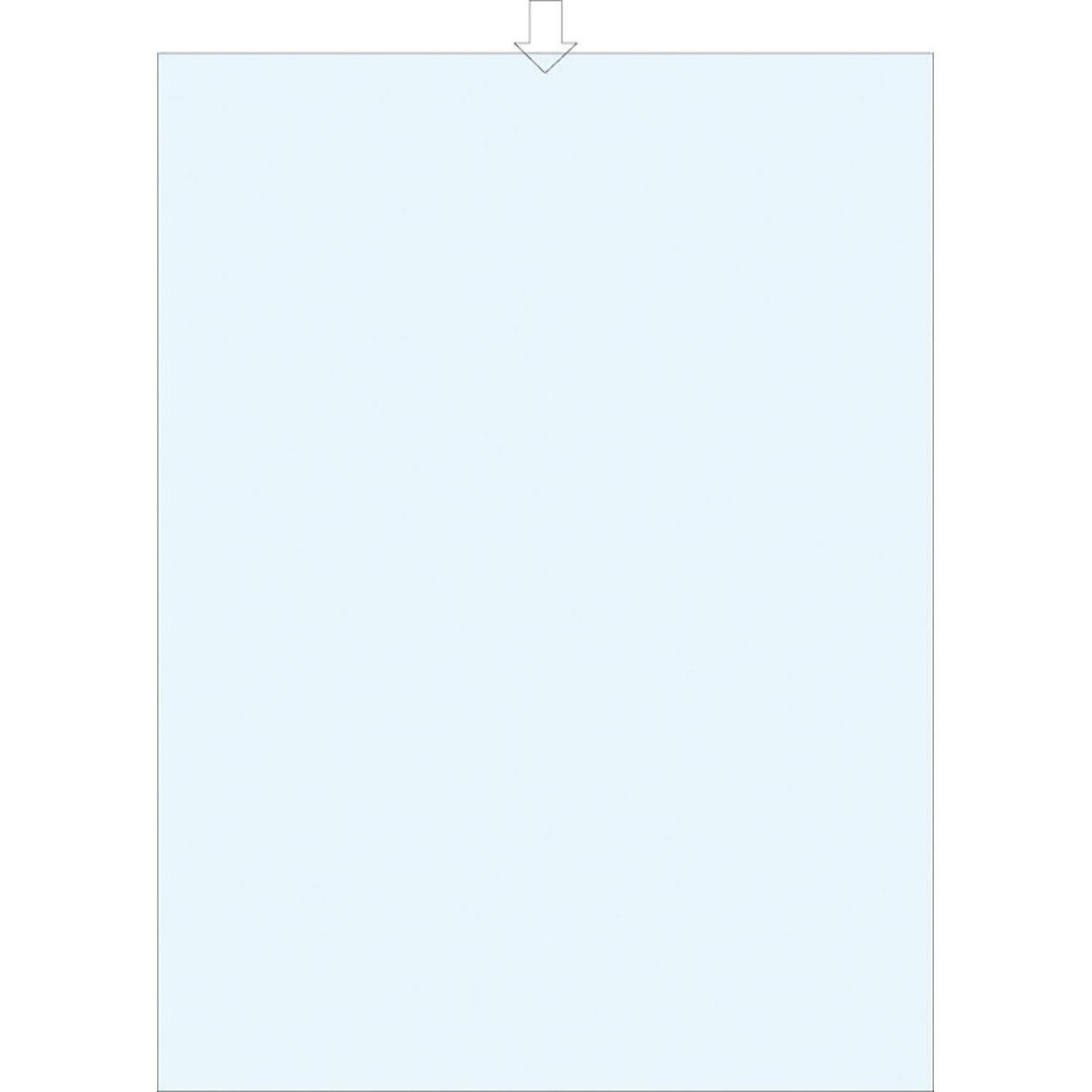 Klar plastfodral av PP 0,12mm för A7-format