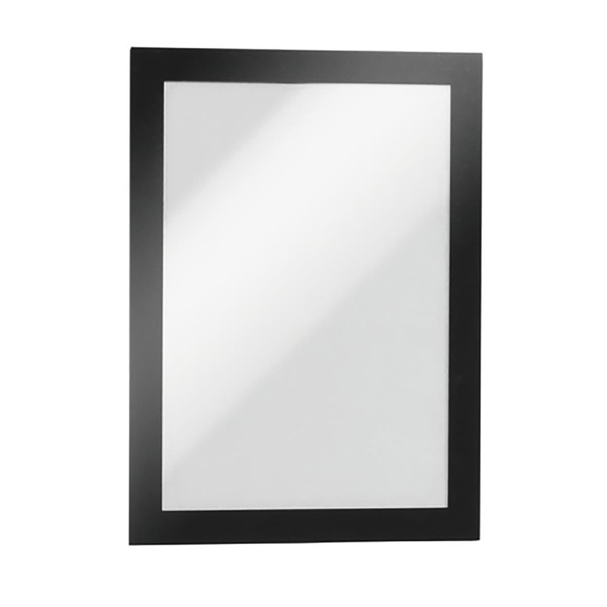 Svart självhäftande Duraframe för A5, spegel eller whiteboard