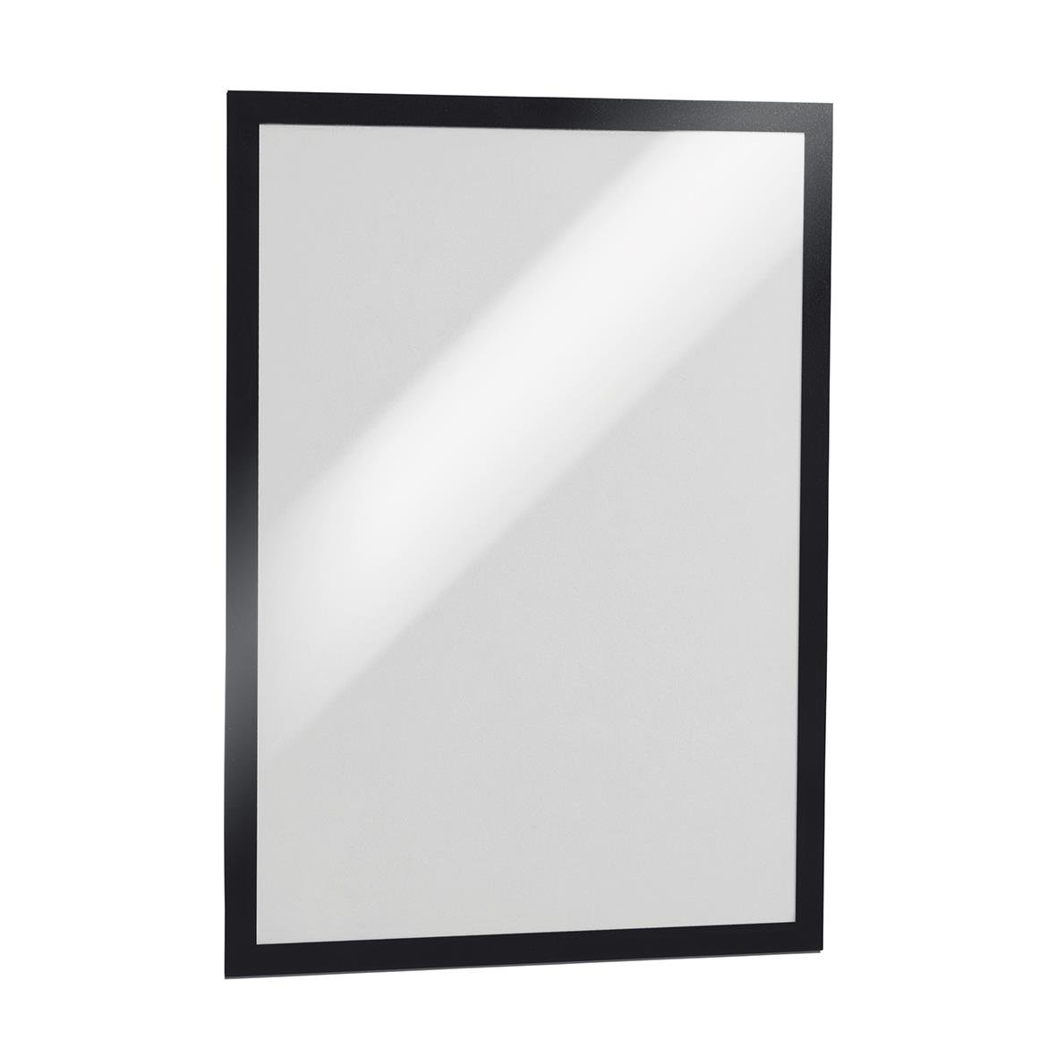 Svart självhäftande Duraframe för A3, spegelreflekterande yta