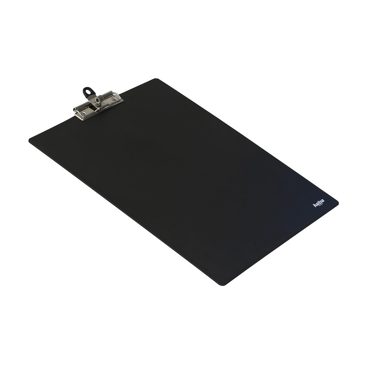 Svart skrivplatta Keba Writepad A3 med klämma