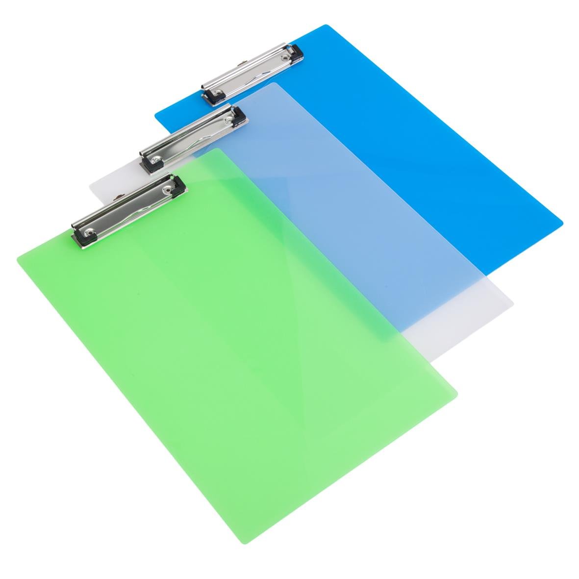 Skrivplatta plast sorterade färger A4 11150013_1
