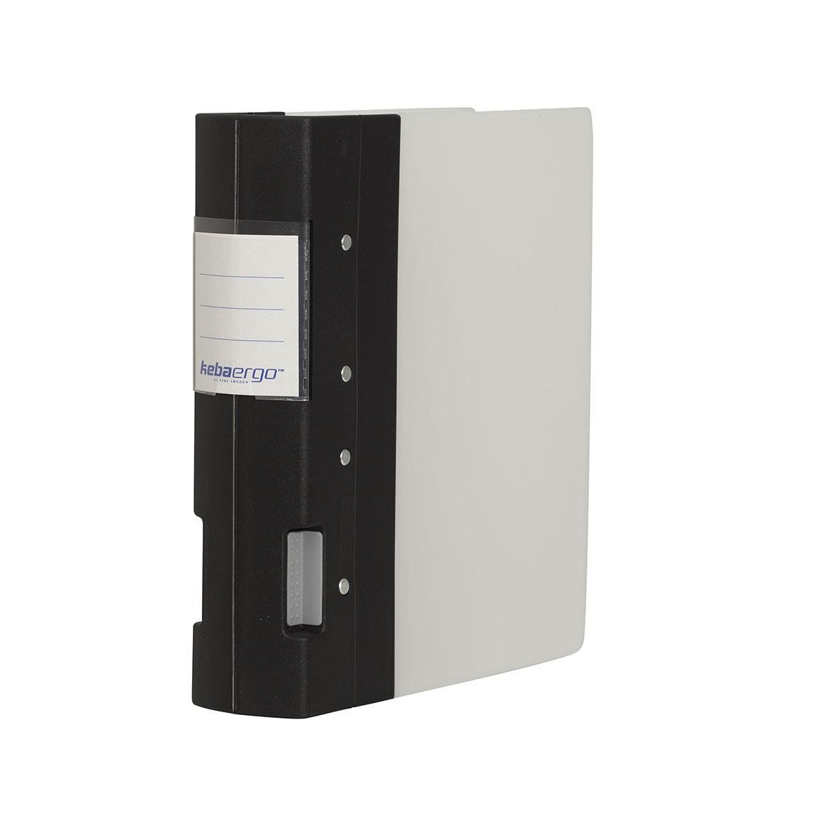 Svart gaffelpärm Keba Ergo 55mm A5