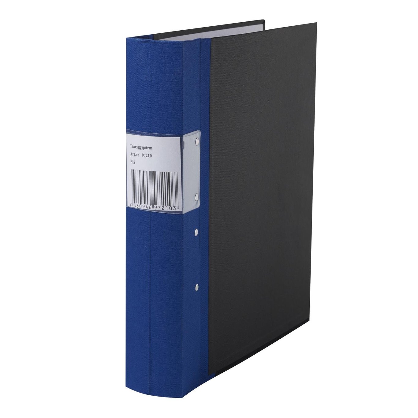 Blå gaffelpärm AllOffice 60mm för A4-ark