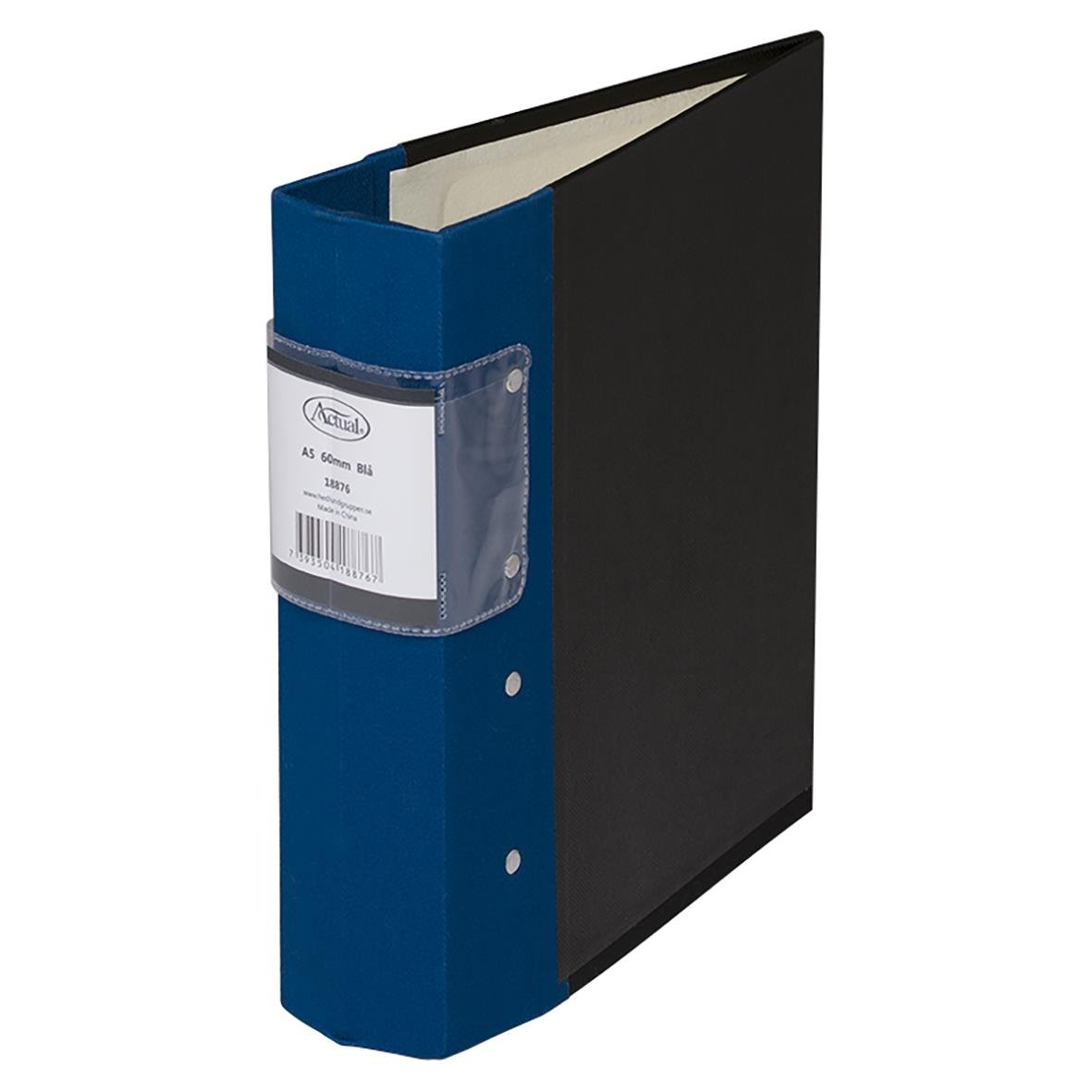 Gaffelpärm 60mm Blå A5 11200102