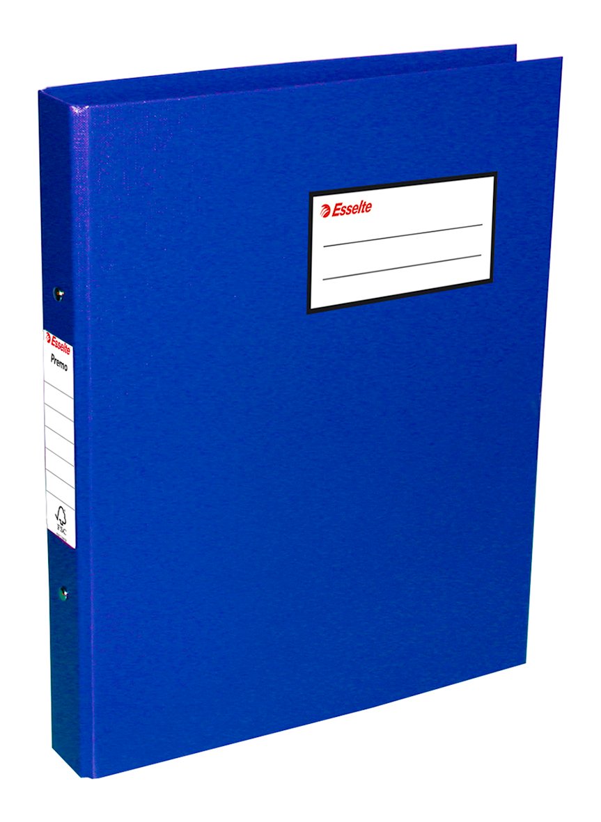 Ringpärm Esselte Premo Ø29mm A4 i svart, blå, grön, röd och vinröd färg