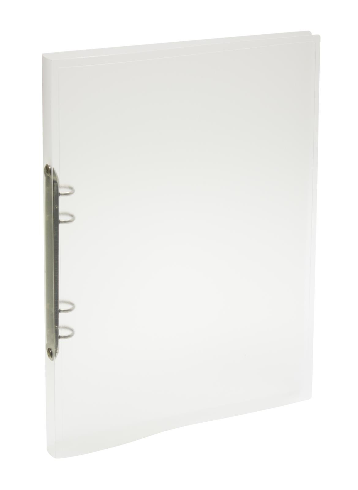 Transparent ringpärm för A4 med 16mm ringsystem