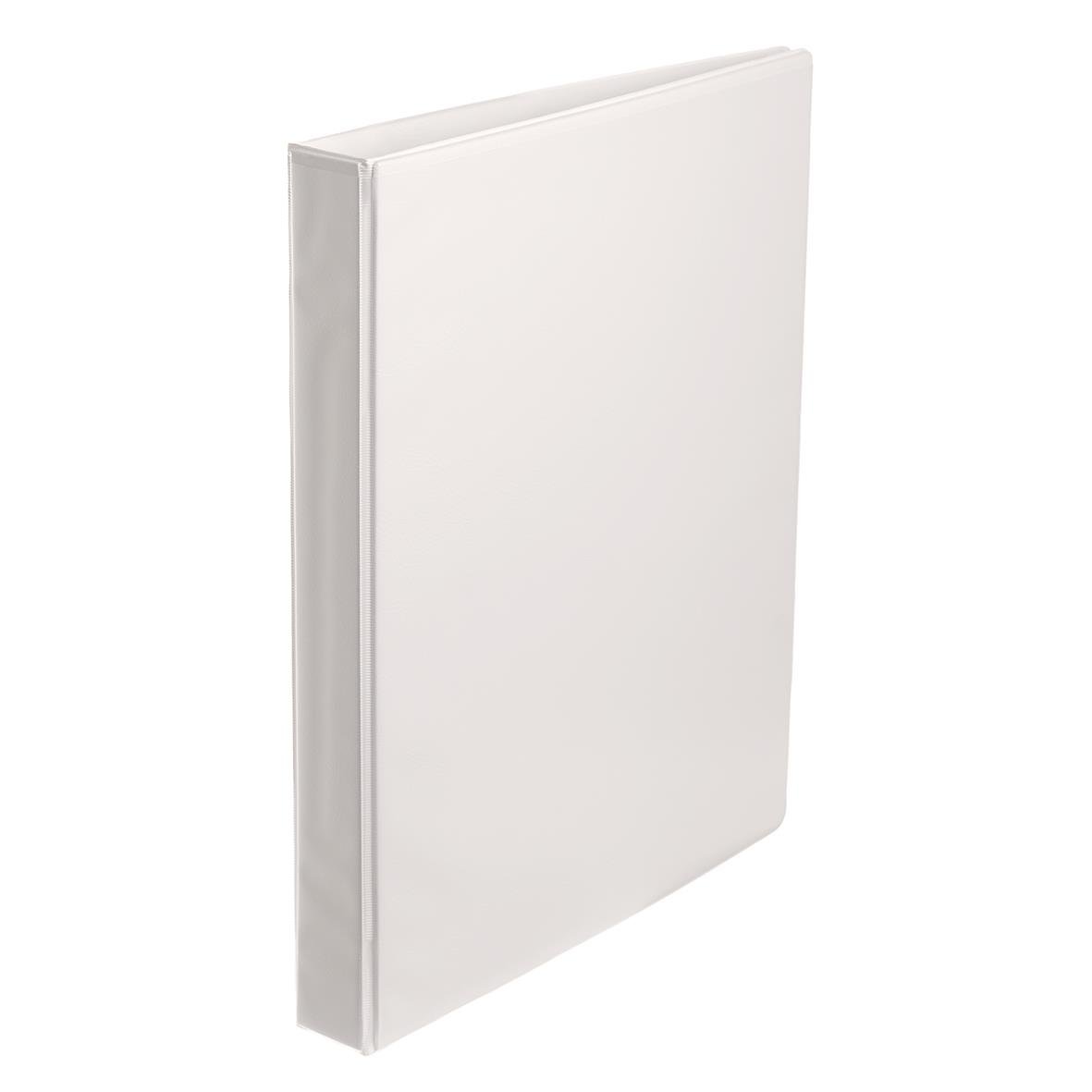 Vit ringpärm med ficka, 29mm, A4