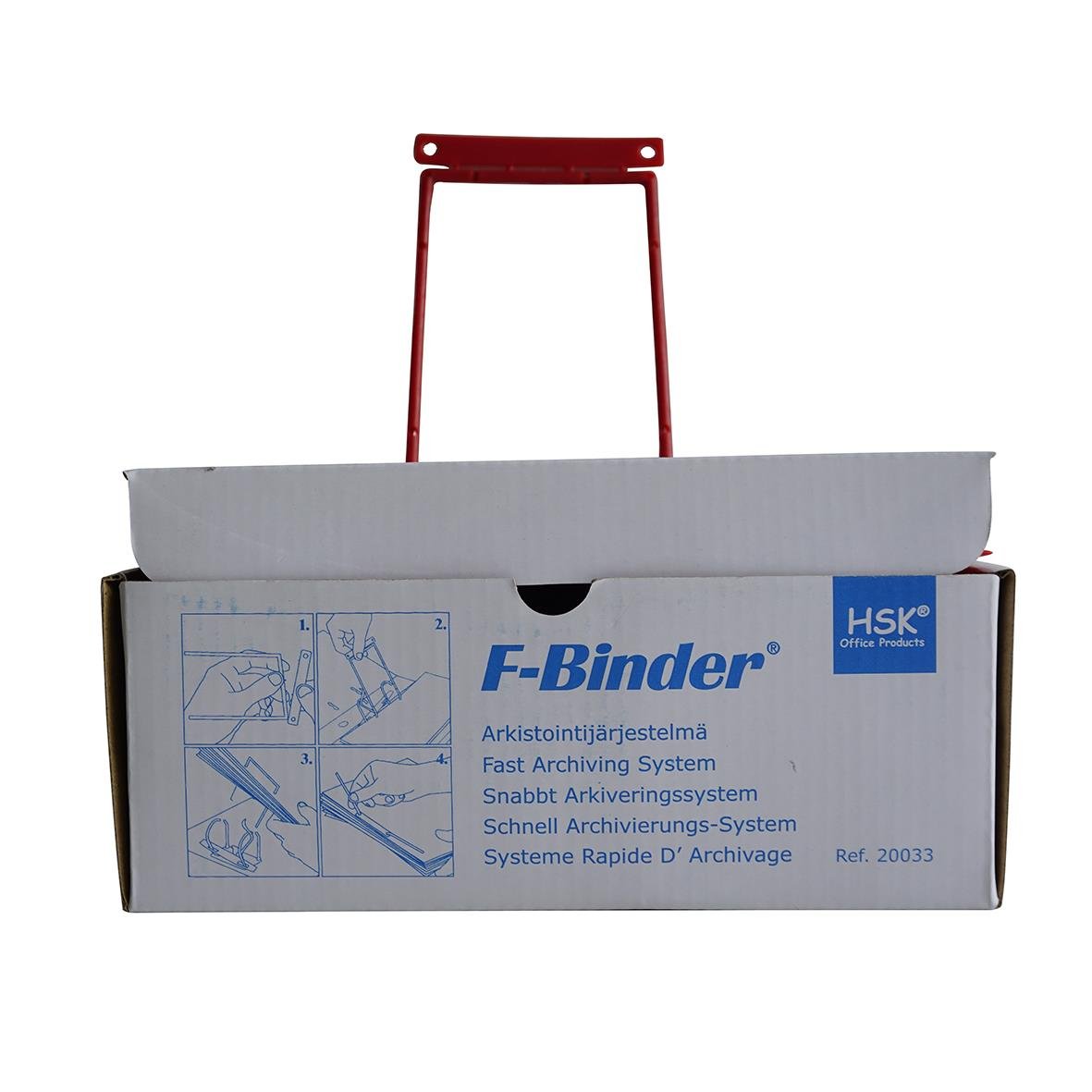 Arkivbindare B-Binder röd