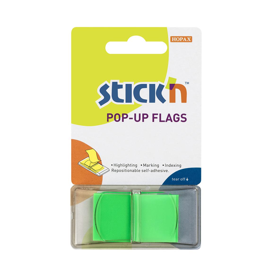 Märkflik Stick'n 50 flikar i olika färger, storlek 45x25mm