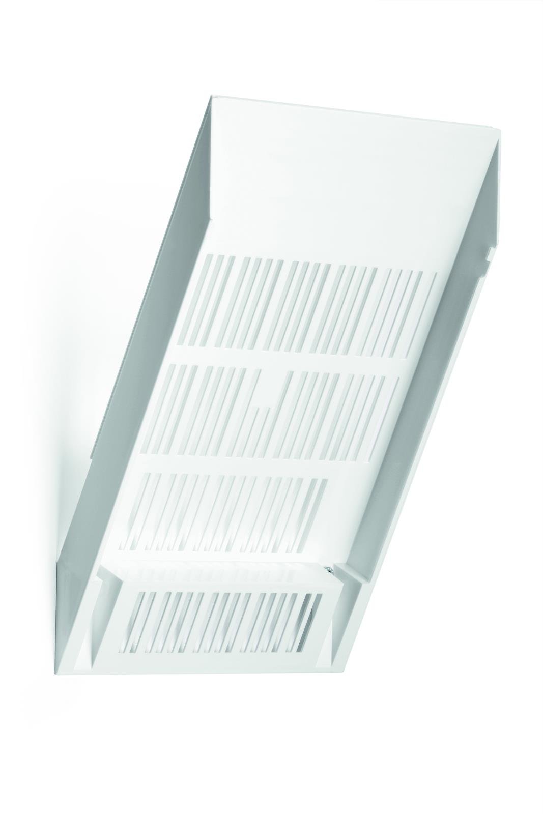 Blankettfack Durable Flexiboxx A4 i vitt plastmaterial med flera fack för dokument