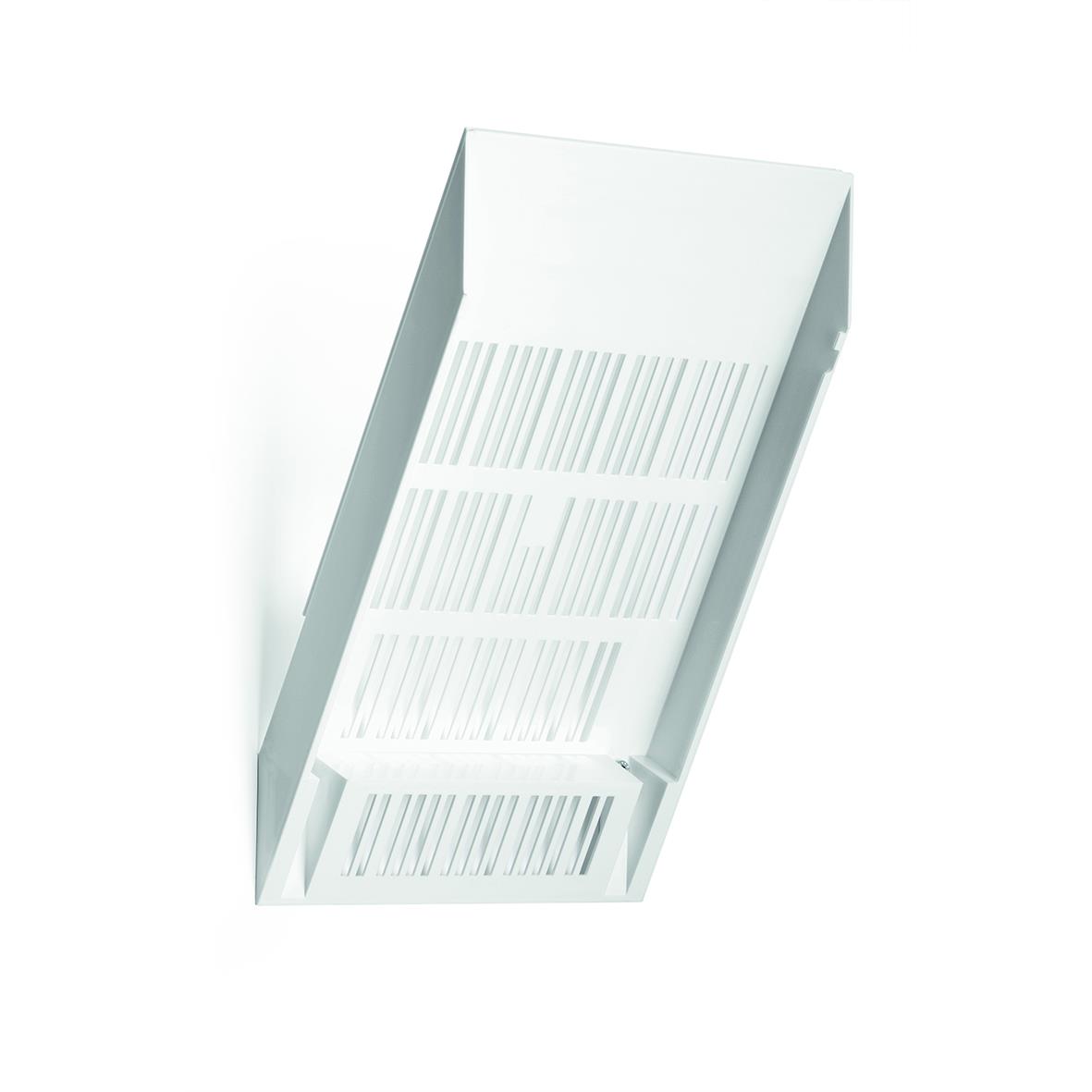 Blankettfack Durable Flexiboxx A4 i vitt plastmaterial med flera fack för dokument