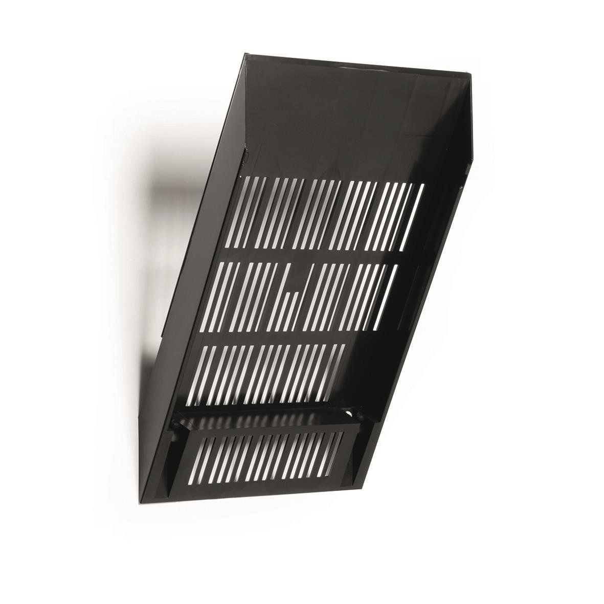 Svart blankettfack Durable Flexiboxx A4 med slitsade fack för dokument