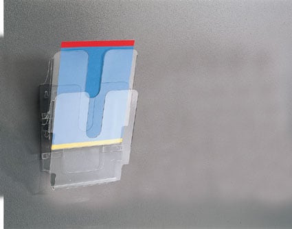 Transparent A5F blankettfack Durable Flexiplus med färgade indexlappar