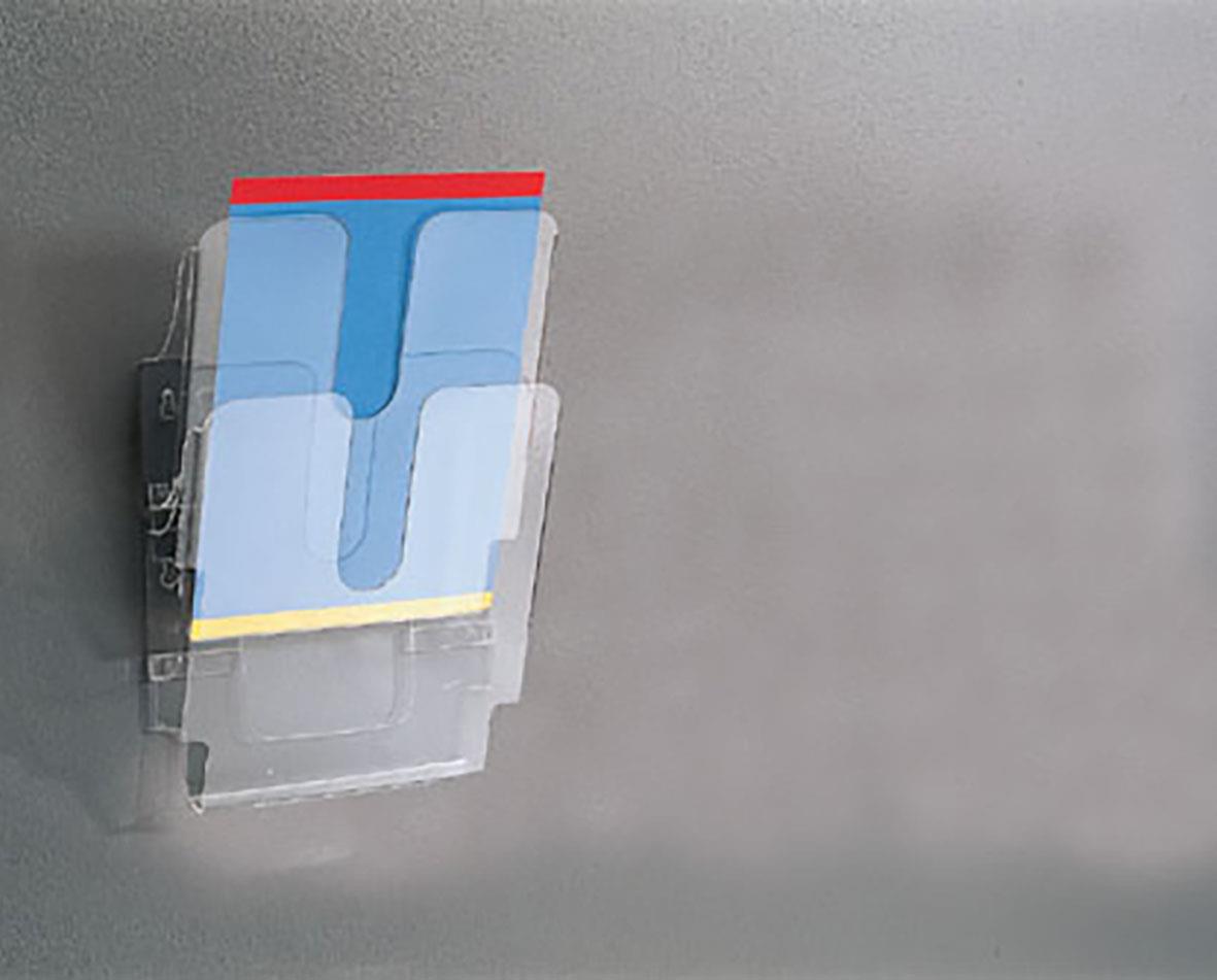 Transparent A5F blankettfack Durable Flexiplus med färgade indexlappar