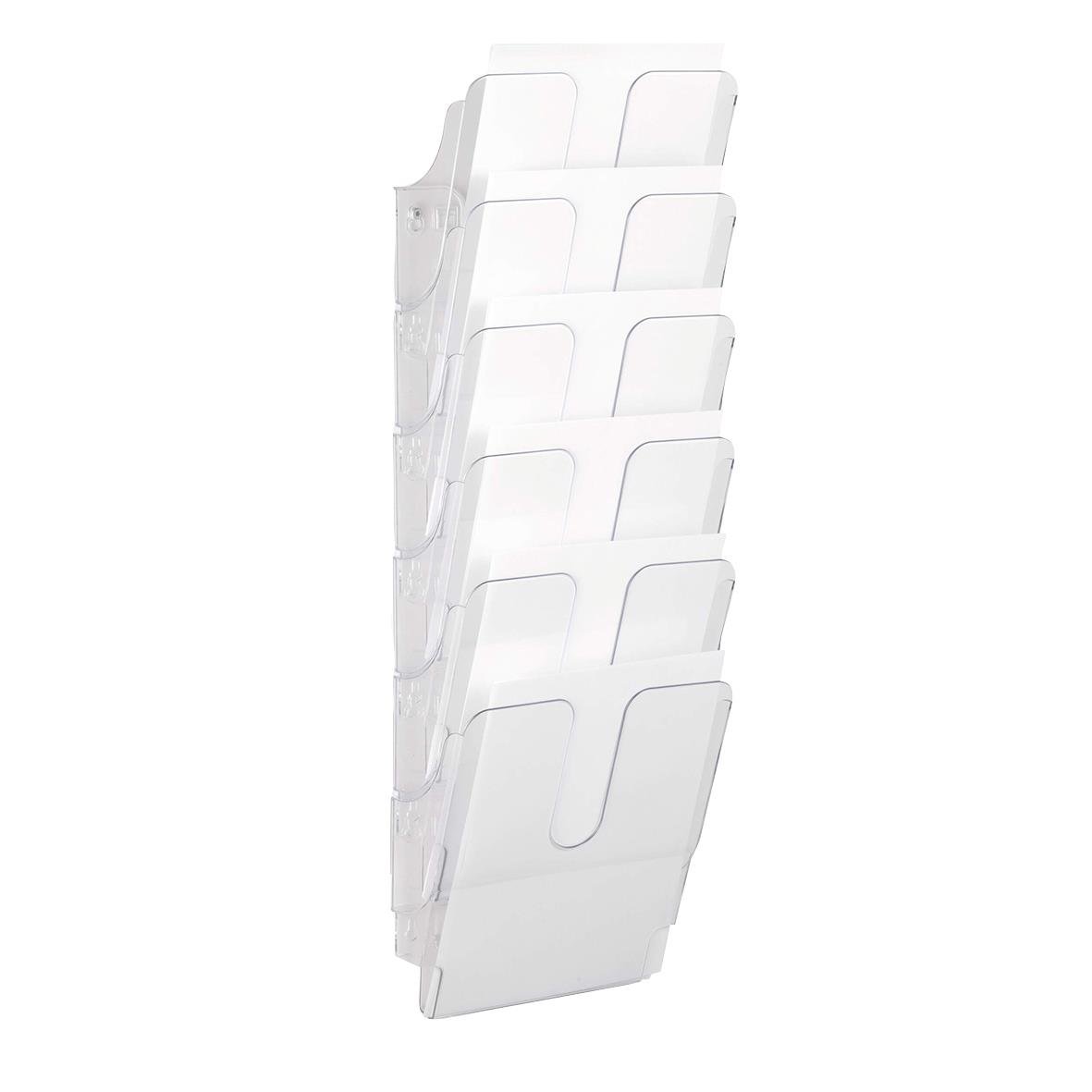 Transparent blankettfack Durable FLEXIPLUS 6-fack A4S för dokument